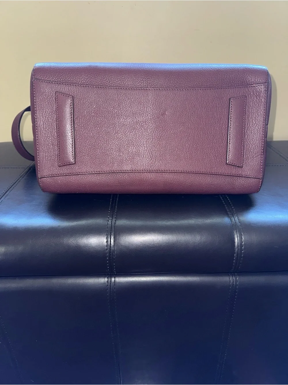 Givenchy Medium Antigona Bag in Oxblood Grained Leather